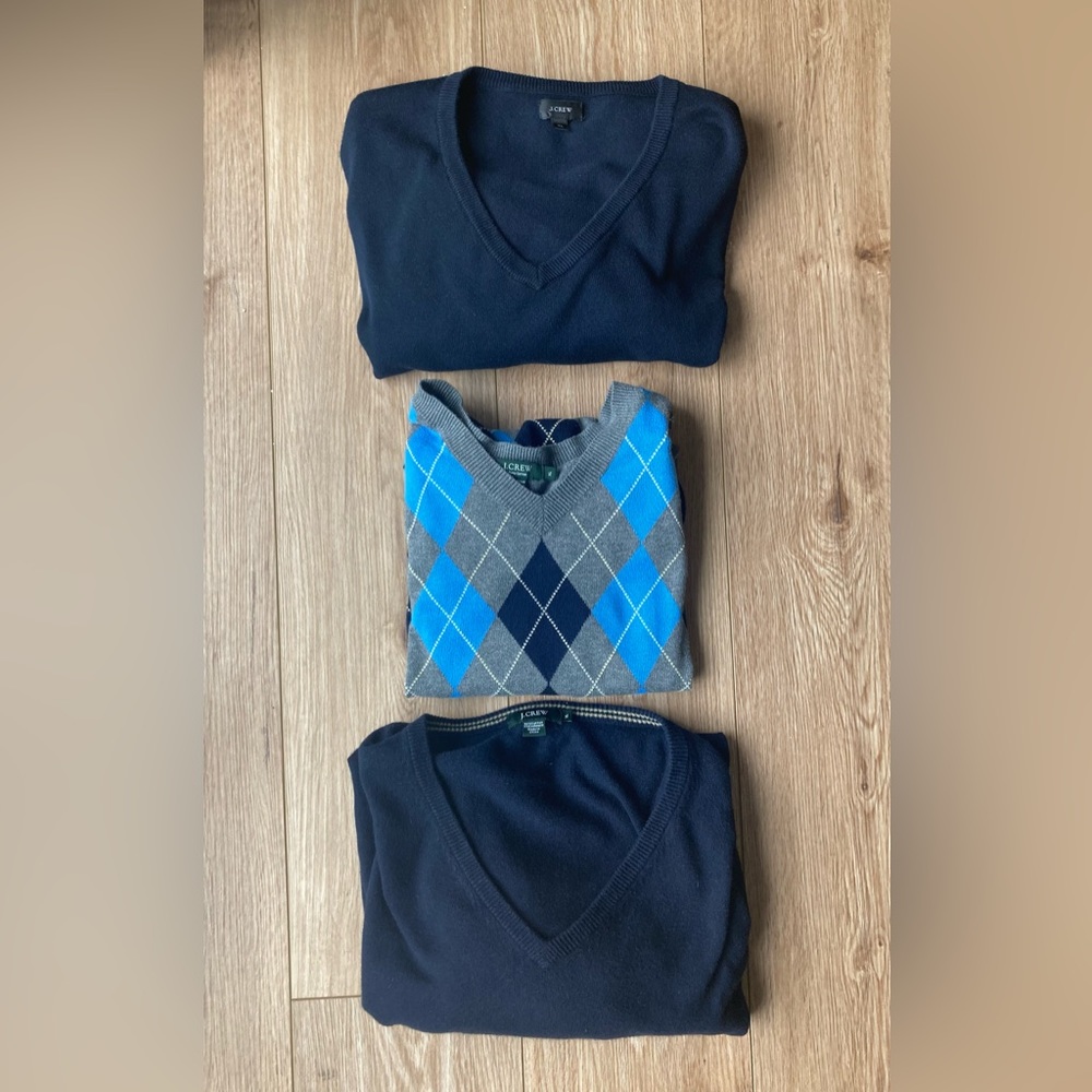 Men’s J. Crew Sweater Bundle (3) XL Sweaters!